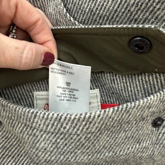 VTG Woolrich Reversible Wool Quilted USA Made Zip Winter Vest 18059 Men size 2XL - Picture 4 of 12